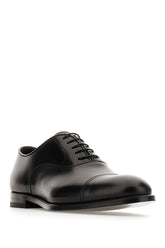 Black leather lace-up shoes -  | Wise