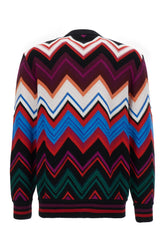 Multicolor wool blend sweater -  | Wise