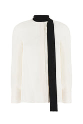 White silk blouse -  | Wise