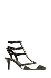 Printed leather Rockstud pumps -  | Wise