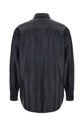 Black leather shirt -  | Wise