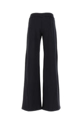 Pantalone jogging in cotone nero -  | Wise