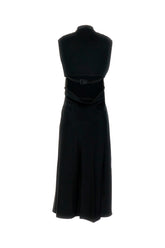 Black satin dress -  | Wise