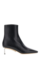 Black leather Allen Frame ankle boots -  | Wise