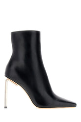 Black leather Allen Frame ankle boots -  | Wise