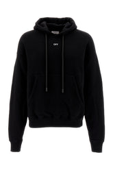 Black cotton oversize sweatshirt -  | Wise