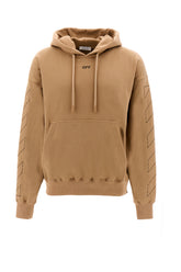 Beige cotton oversize sweatshirt -  | Wise