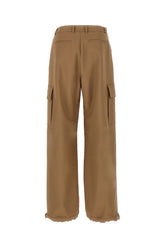 Pantalone cargo in poliestere biscotto -  | Wise