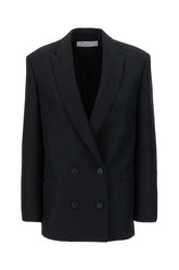 Black polyester blazer -  | Wise