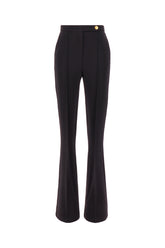 Black stretch viscose pant -  | Wise