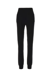 Pantalone in cashmere nero -  | Wise