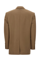 Biscuit wool blazer -  | Wise