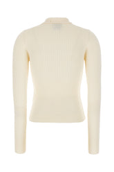 Ivory wool sweater -  | Wise