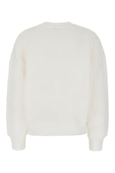 White cotton sweatshirt -  | Wise