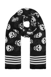 Printed silk foulard -  | Wise