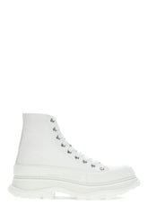 White canvas Tread Slick sneakers -  | Wise