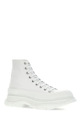 White canvas Tread Slick sneakers -  | Wise