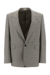 Grey wool blazer -  | Wise