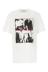 T-shirt oversize in cotone bianco -  | Wise