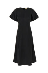 Black triacetate blend dress -  | Wise