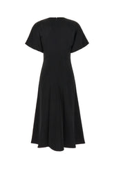 Black triacetate blend dress -  | Wise