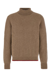 Biscuit wool sweater -  | Wise