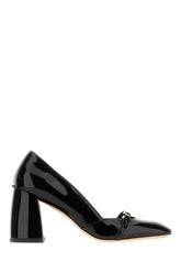 Black leather pumps -  | Wise