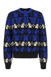 Embroidered wool blend sweater -  | Wise