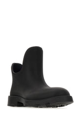 Black rubber Marsh ankle boots -  | Wise