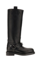 Black leather ankle boots -  | Wise