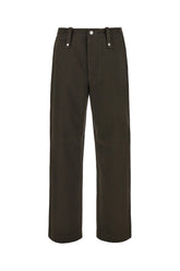 Pantalone in cotone fango -  | Wise