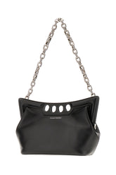 Black leather The Peak shoulder bag -  | Wise