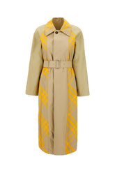 Trench reversibile in cotone beige -  | Wise