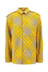 Printed wool blend shirt -  | Wise