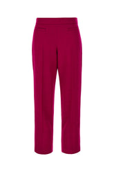 Pantalone in misto lana bordeaux -  | Wise