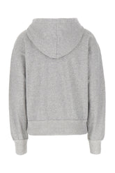 Grey cotton blend sweatshirt -  | Wise