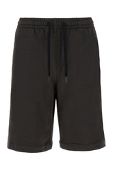 Slate cotton blend Mahelo Bermuda shorts -  | Wise