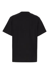 T-shirt oversize in cotone nero -  | Wise