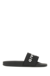 Black rubber slippers -  | Wise