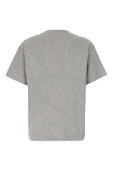 T-shirt in cotone grigio melangé -  | Wise