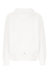 White cotton sweatshirt -  | Wise