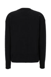 Maglione oversize in cashmere nero -  | Wise