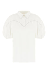 Blusa in cotone bianco -  | Wise