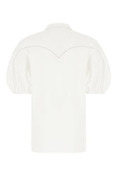 Blusa in cotone bianco -  | Wise