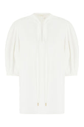 White poplin blouse -  | Wise