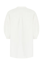 Blusa in popeline bianco -  | Wise