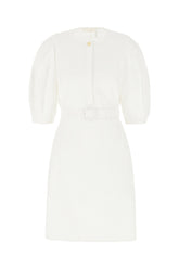 White poplin dress -  | Wise