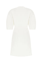 White poplin dress -  | Wise