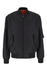 Black nylon bomber -  | Wise