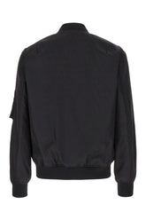 Black nylon bomber -  | Wise